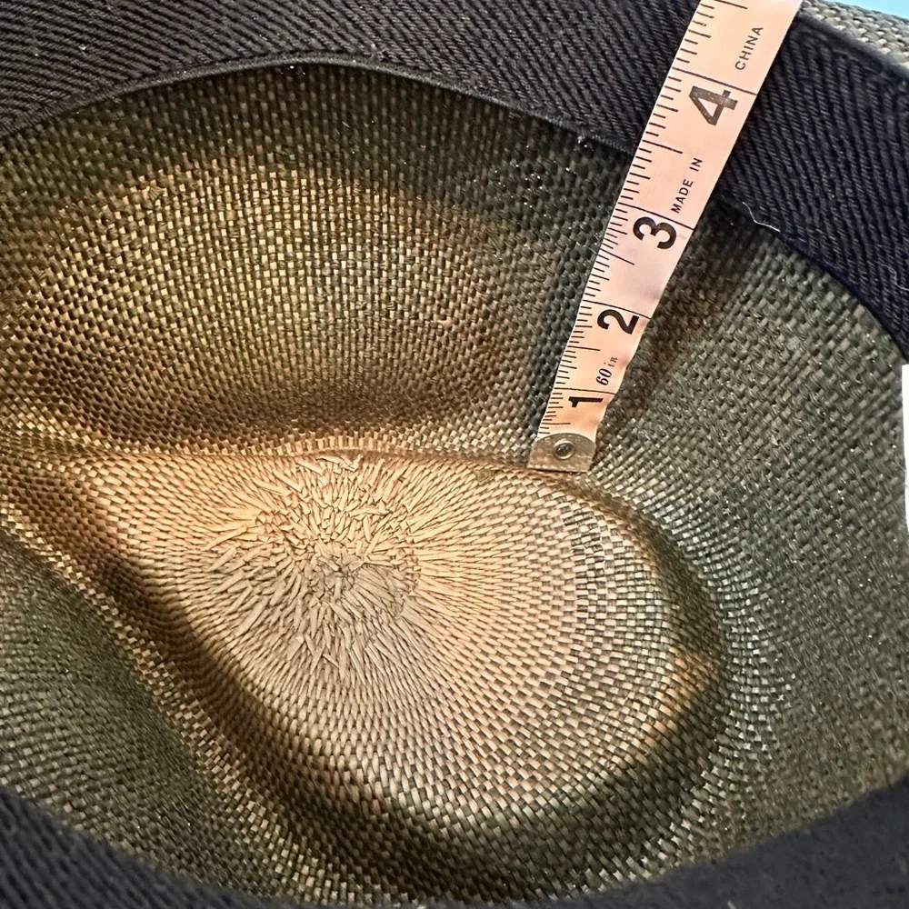 Dark Grey/Black Western‎ Style Hat with Black Decorative Band